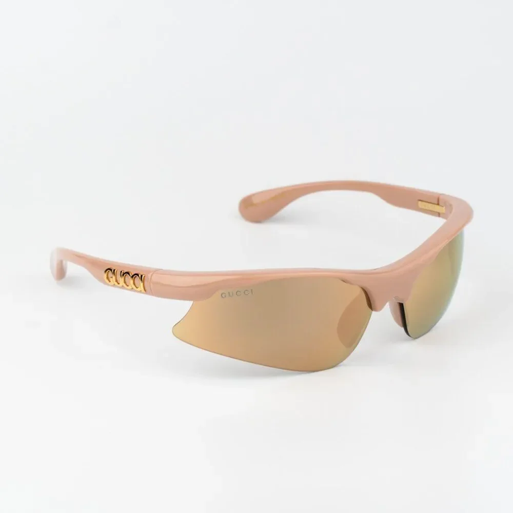Gucci Men Sunglasses Pink Mirror Mask GG1774S 004 BRAND NEW